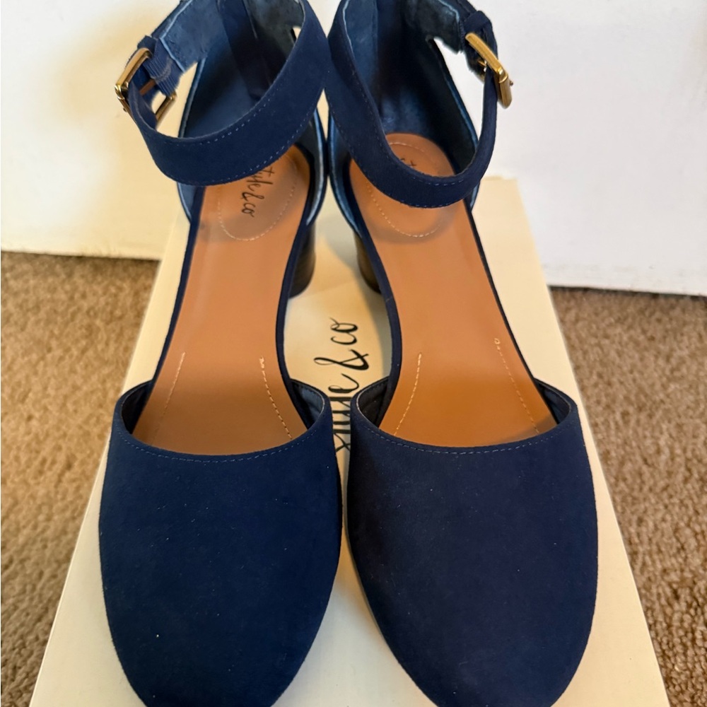 Style & Co Alinaa Block Heel Dress Pumps Size 8.5 - Picture 7 of 14